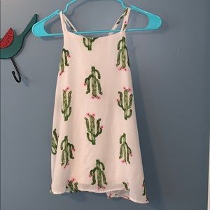 Cactus tank top